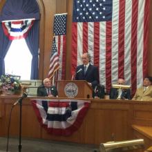 2014-01-04 Attended swearing in ceremony of Mayor McGlynn of Medford